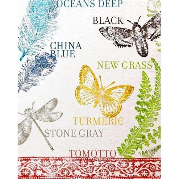 Turmeric Decor Ink - IOD - Brand New - Mix Your Own Custom Colors DIY - Picture 3 of 5